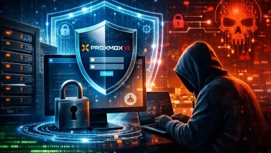 امنیت proxmox