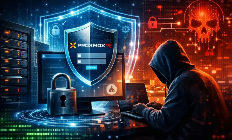 امنیت proxmox
