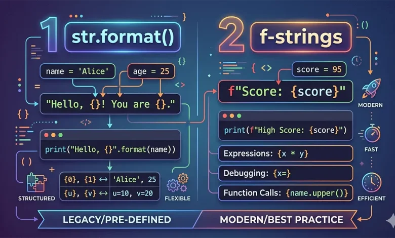 اهمیت قالب‌بندی رشته‌ها یا String Formatting در پایتون