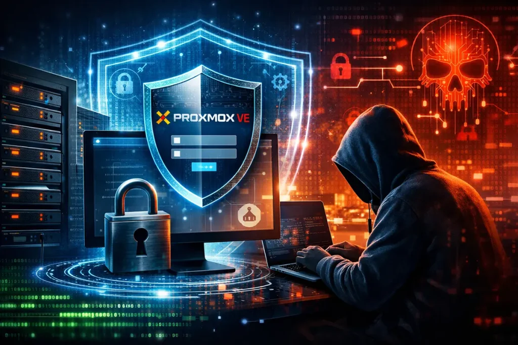 امنیت proxmox
