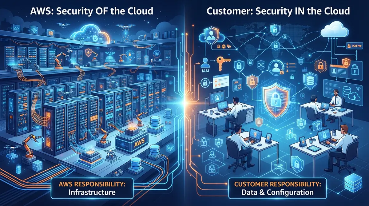 رمزگشایی از رایانش ابری: پیمایش معماری امنیت در مدل مسئولیت مشترک AWS