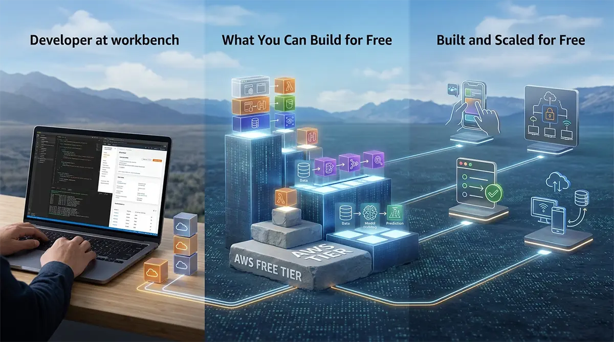 آنچه میتوانید در AWS Free Tier به صورت رایگان بسازید